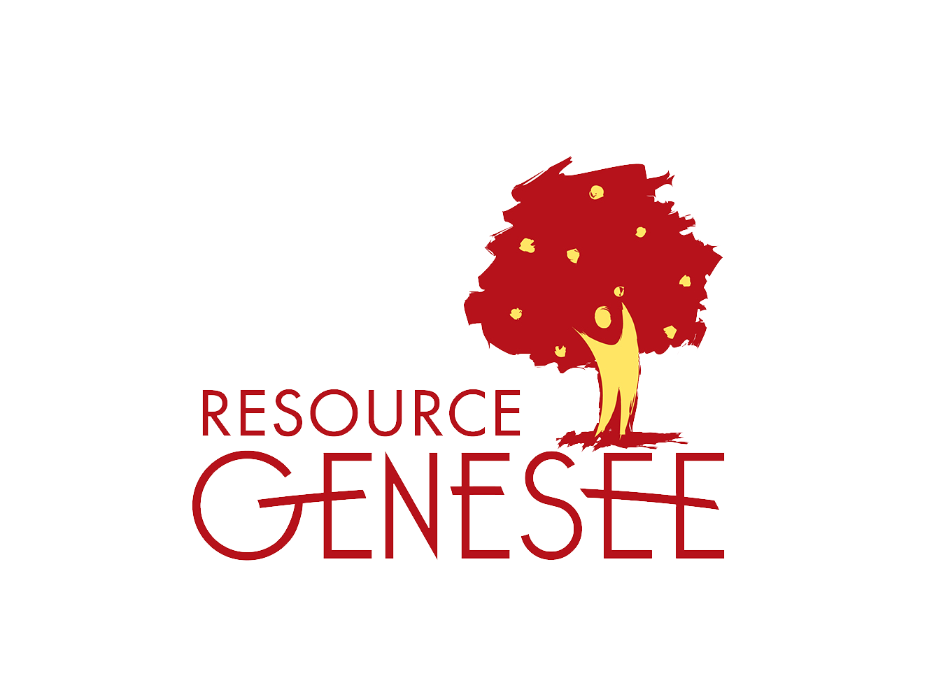 Resource Genesee logo, two color version