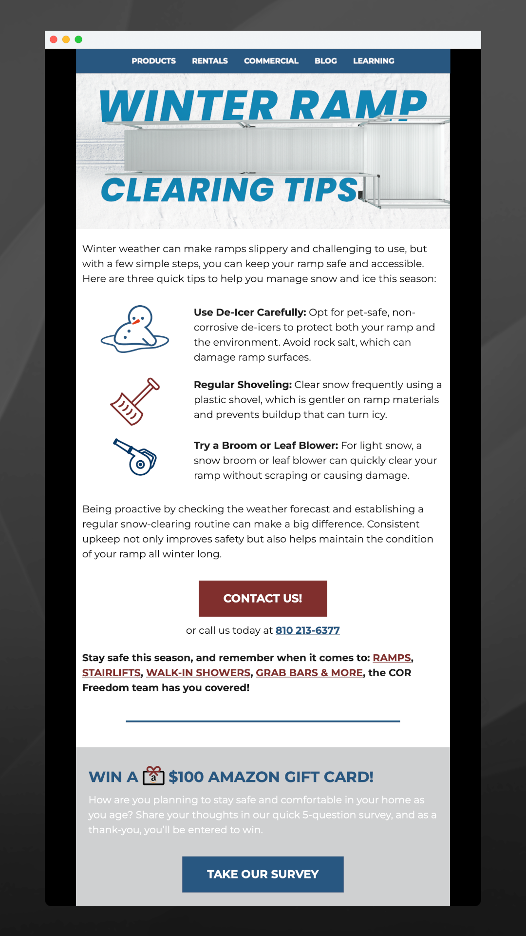 Disability services email
